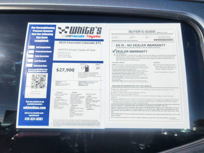 2019 Chevrolet Colorado