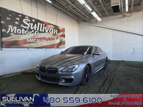 2012 BMW 6 Series for sale at SULLIVAN MOTOR COMPANY INC. in Mesa AZ