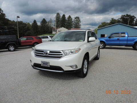 2013 Toyota Highlander for sale at McDonald Motor Co in Harrisville WV