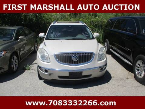 2012 Buick Enclave for sale at First Marshall Auto Auction in Harvey IL