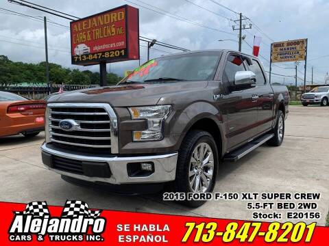 2015 Ford F-150 for sale at Alejandro Cars & Trucks Inc in Houston TX