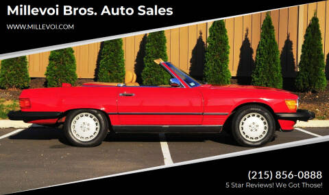 1987 Mercedes-Benz 560-Class for sale at Millevoi Bros. Auto Sales in Philadelphia PA