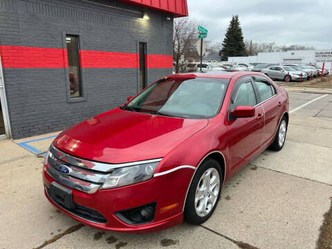 2010 Ford Fusion for sale at Suburban Auto Wholesale LLC in Eastpointe MI