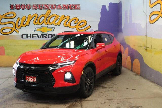 Used 2020 Chevrolet Blazer RS with VIN 3GNKBKRS2LS658992 for sale in Grand Ledge, MI