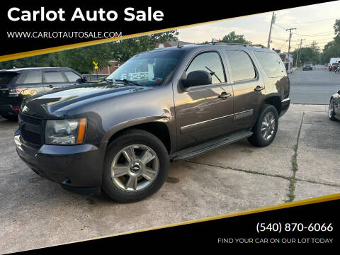 2010 Chevrolet Tahoe for sale at Carlot Auto Sale in Fredericksburg VA