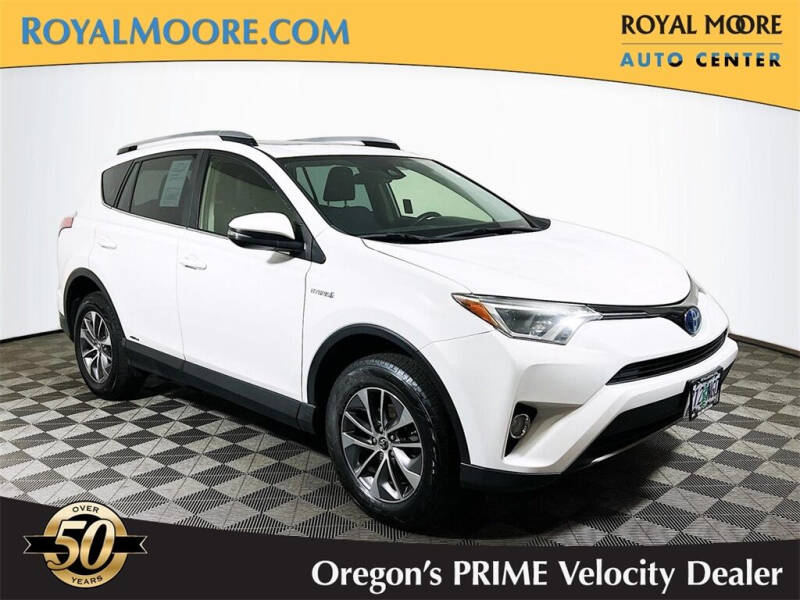 2018 Toyota RAV4 Hybrid for sale at Royal Moore Custom Finance in Hillsboro OR
