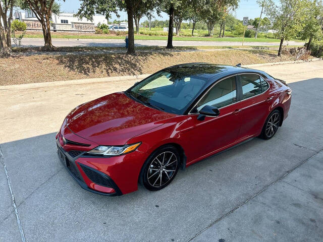 2023 Toyota Camry for sale at BLESSED MOTORS SALES in Houston, TX