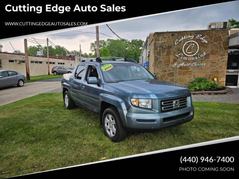 2006 Honda Ridgeline for sale at Cutting Edge Auto Sales in Willoughby OH