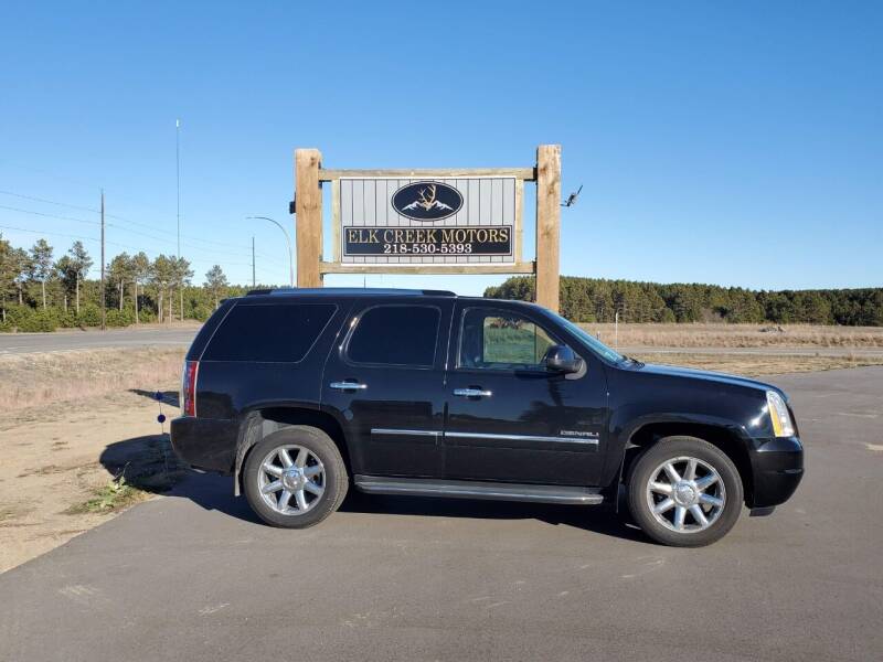 2010 GMC Yukon for sale at Elk Creek Motors LLC in Park Rapids MN