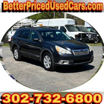 2011 Subaru Outback for sale at Better Priced Used Cars in Frankford DE