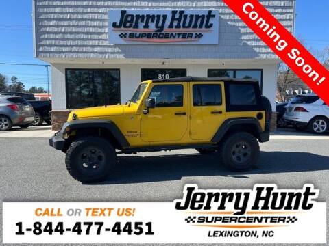 2015 Jeep Wrangler Unlimited for sale at Jerry Hunt Supercenter in Lexington NC