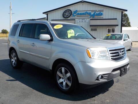 2013 Honda Pilot for sale at Country Auto in Huntsville OH