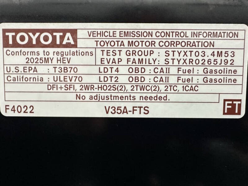 2025 Toyota Sequoia Limited