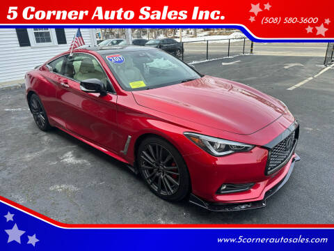 2017 Infiniti Q60 for sale at 5 Corner Auto Sales Inc. in Brockton MA