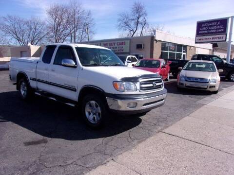 2002 Toyota Tundra for sale at Gregory J Auto Sales in Roseville MI