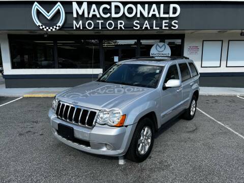 2008 Jeep Grand Cherokee for sale at MacDonald Motor Sales in High Point NC