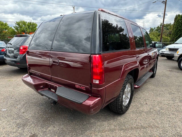 1999 GMC Yukon for sale at Carz Connect LLC in Portland, OR