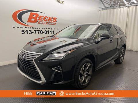 2019 Lexus RX 450hL for sale at Becks Auto Group in Mason OH