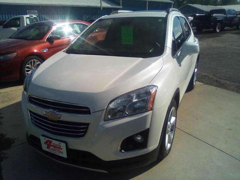2015 Chevrolet Trax for sale at Four Guys Auto in Cedar Rapids IA