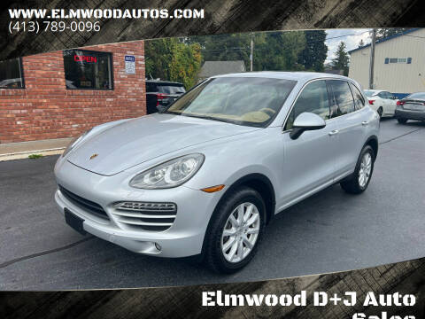 2011 Porsche Cayenne for sale at Elmwood D+J Auto Sales in Agawam MA