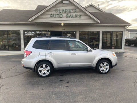 2009 Subaru Forester for sale at Clarks Auto Sales in Middletown OH