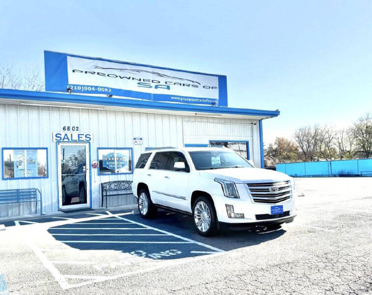 2017 Cadillac Escalade for sale at Preowned Cars of SA in San Antonio TX