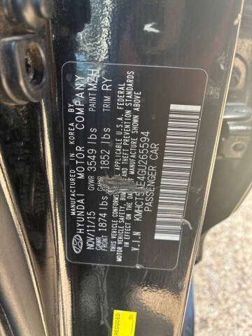 2016 Hyundai Accent SE