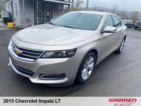 2015 Chevrolet Impala for sale at Warren Auto Sales in Oxford NY