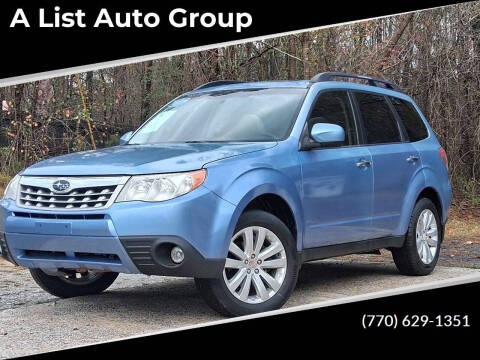 2012 Subaru Forester 2.5X Limited