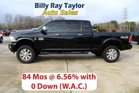 2017 RAM 2500 for sale at Billy Ray Taylor Auto Sales in Cullman AL