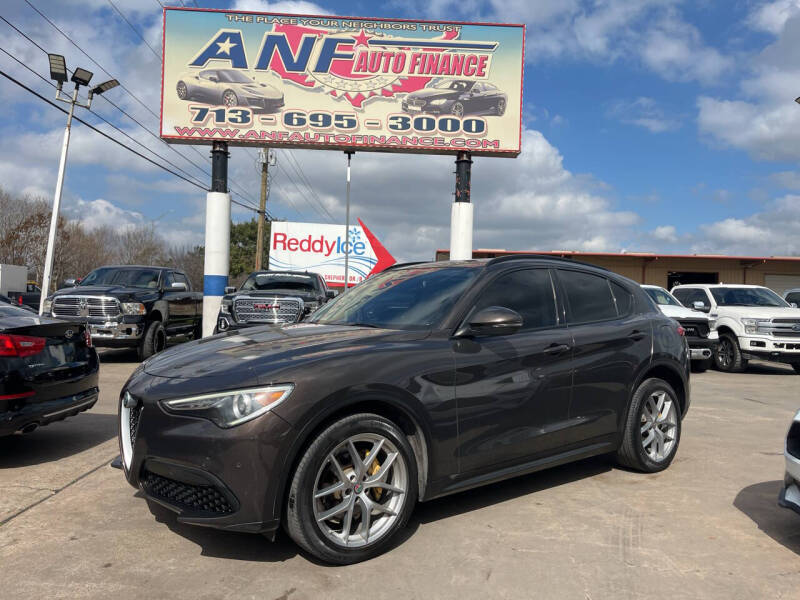 2018 Alfa Romeo Stelvio for sale at ANF AUTO FINANCE in Houston TX