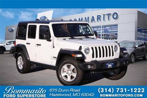 2022 Jeep Wrangler Unlimited for sale at NICK FARACE AT BOMMARITO FORD in Hazelwood MO