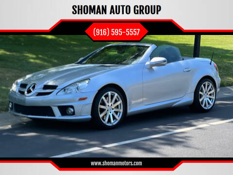 2009 Mercedes-Benz SLK for sale at SHOMAN AUTO GROUP in Davis CA