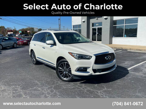 2017 Infiniti QX60 for sale at Select Auto of Charlotte in Matthews NC