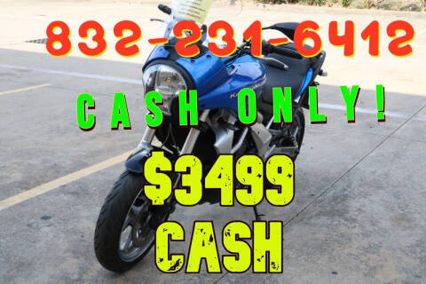 2009 Kawasaki VERSYS for sale at Direct One Auto in Houston TX