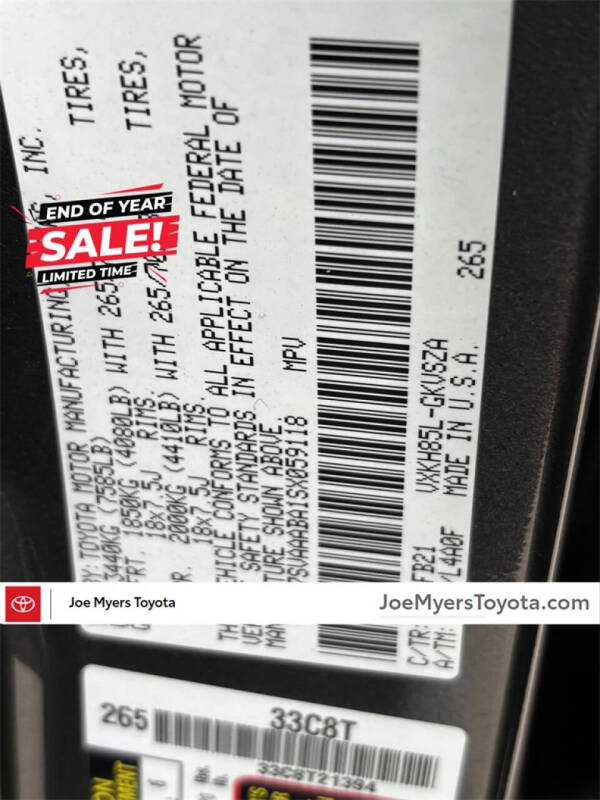 2025 Toyota Sequoia SR5