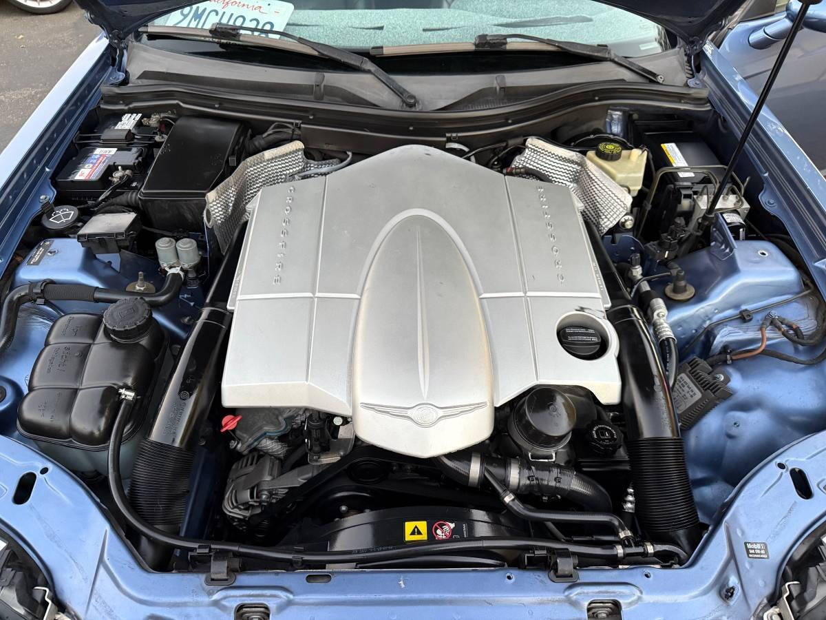 Blue 2005 Chrysler Crossfire Limited Limited 2dr Hatchback 11