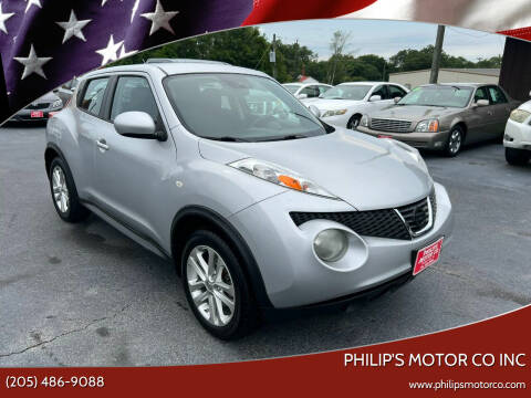 2014 Nissan JUKE for sale at PHILIP'S MOTOR CO INC in Haleyville AL