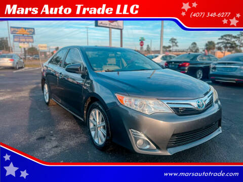 2014 Toyota Camry Hybrid for sale at Mars Auto Trade LLC in Orlando FL