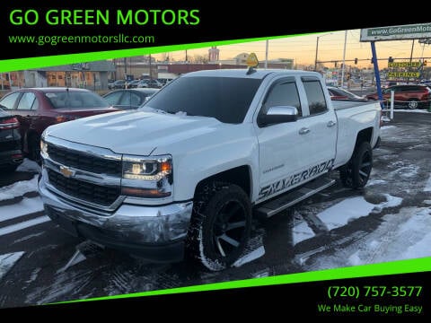 2019 Chevrolet Silverado 1500 LD for sale at GO GREEN MOTORS in Lakewood CO