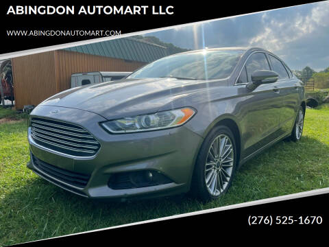 2014 Ford Fusion for sale at ABINGDON AUTOMART LLC in Abingdon VA