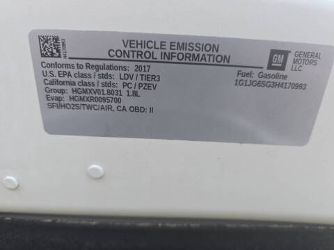 2017 Chevrolet Sonic LT Auto Fleet
