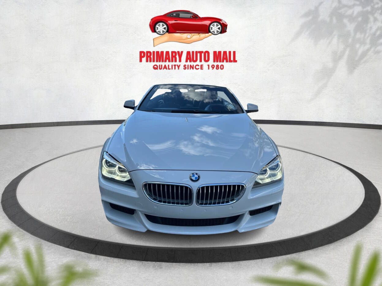 2013 BMW 6 Series for sale at Primary Auto Mall in Fort Myers, FL