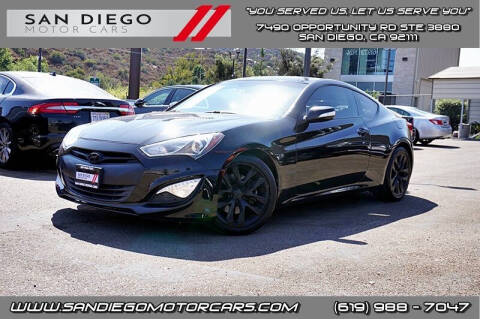 2013 Hyundai Genesis Coupe for sale at San Diego Motor Cars LLC in Spring Valley CA