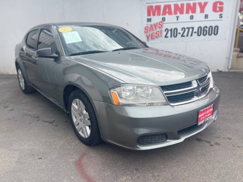 2013 Dodge Avenger for sale at Manny G Motors in San Antonio TX