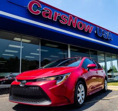 2020 Toyota Corolla for sale at CarsNowUsa LLc in Monroe MI