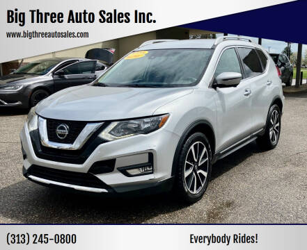 2020 Nissan Rogue for sale at Big Three Auto Sales Inc. in Detroit MI