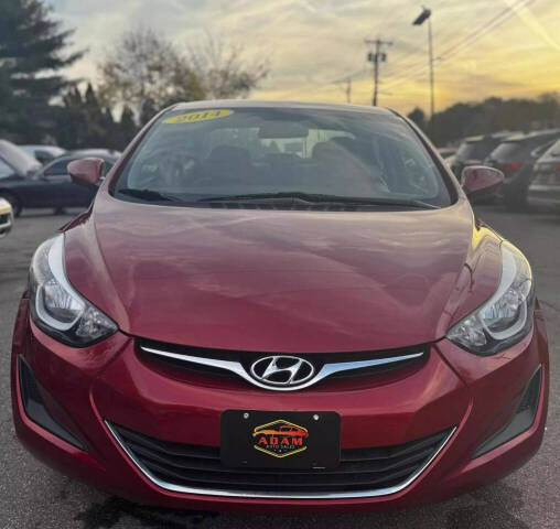 2014 Hyundai ELANTRA for sale at Adam Auto Sales Inc in Berlin, CT