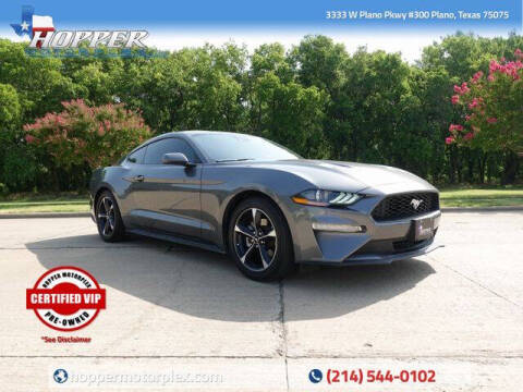 2021 Ford Mustang for sale at HOPPER MOTORPLEX in Plano TX