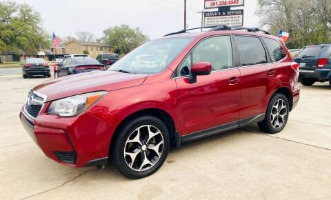 2015 Subaru Forester for sale at Testarossa Motors in League City TX